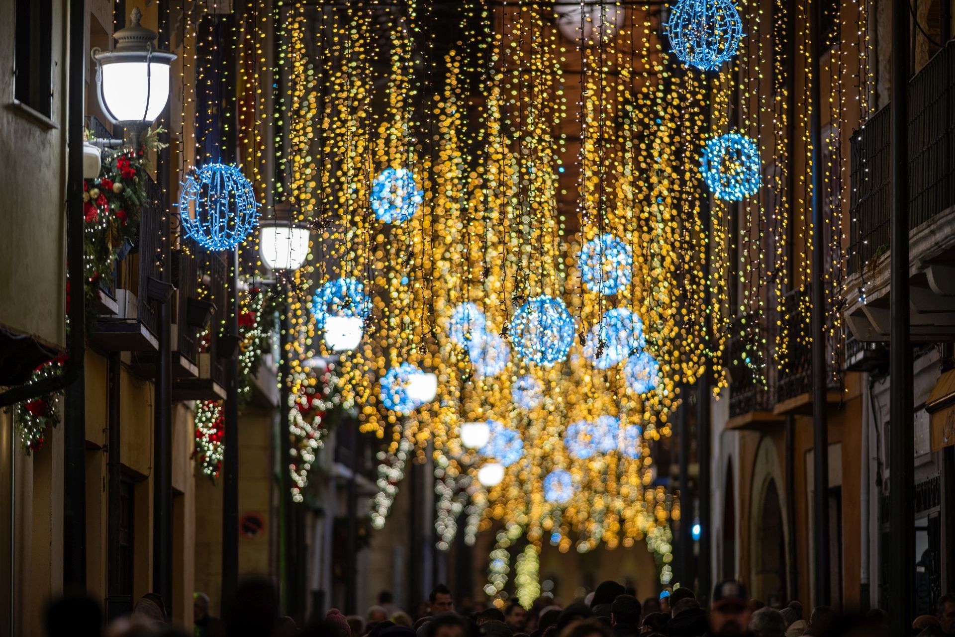 Las mejores imágenes de las luces de Navidad de Ponferrada