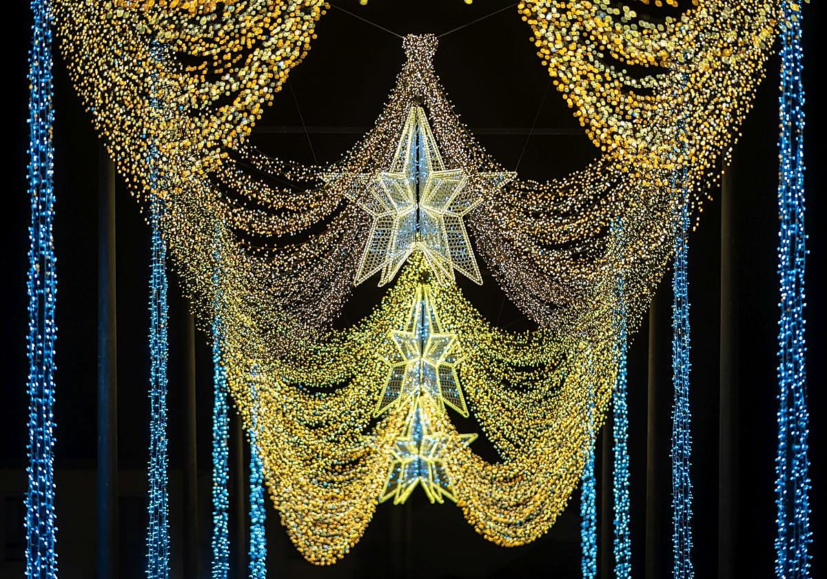 Las mejores imágenes de las luces de Navidad de Ponferrada