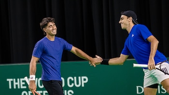 Francisco Cerúndolo y Francisco Comesaña