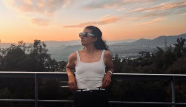 “Es una responsabilidad llevar la bandera de Chile por el mundo... A mí me encanta el país y me siento súper chilena”