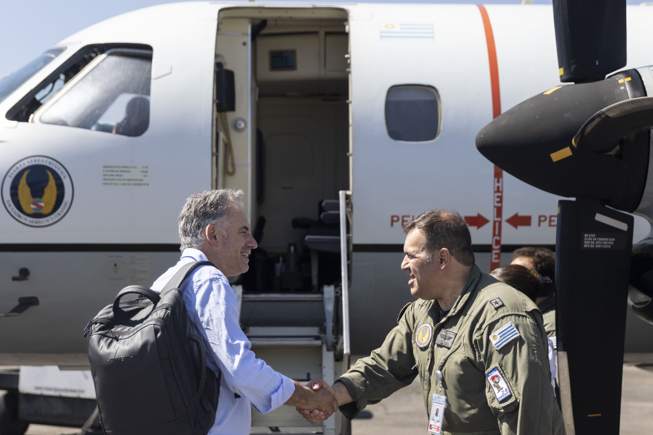 Presidente Orsi es recibido en Brasil 