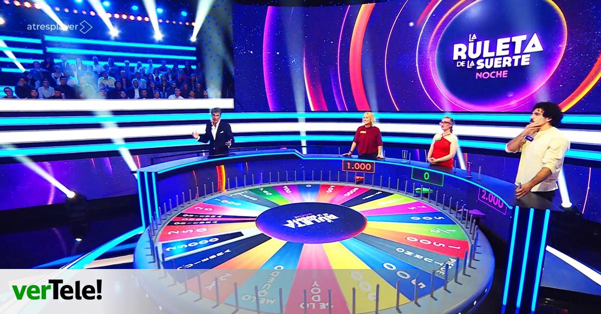 'La Ruleta Noche' (11.6%) lidera a la baja pero con ventaja suficiente sobre el cine de La 1 y Telecinco