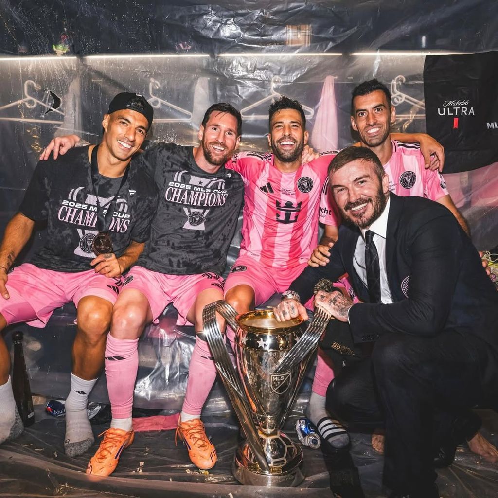  David Beckham recuerda el 2025 en redes sin una sola foto de su hijo Brooklyn