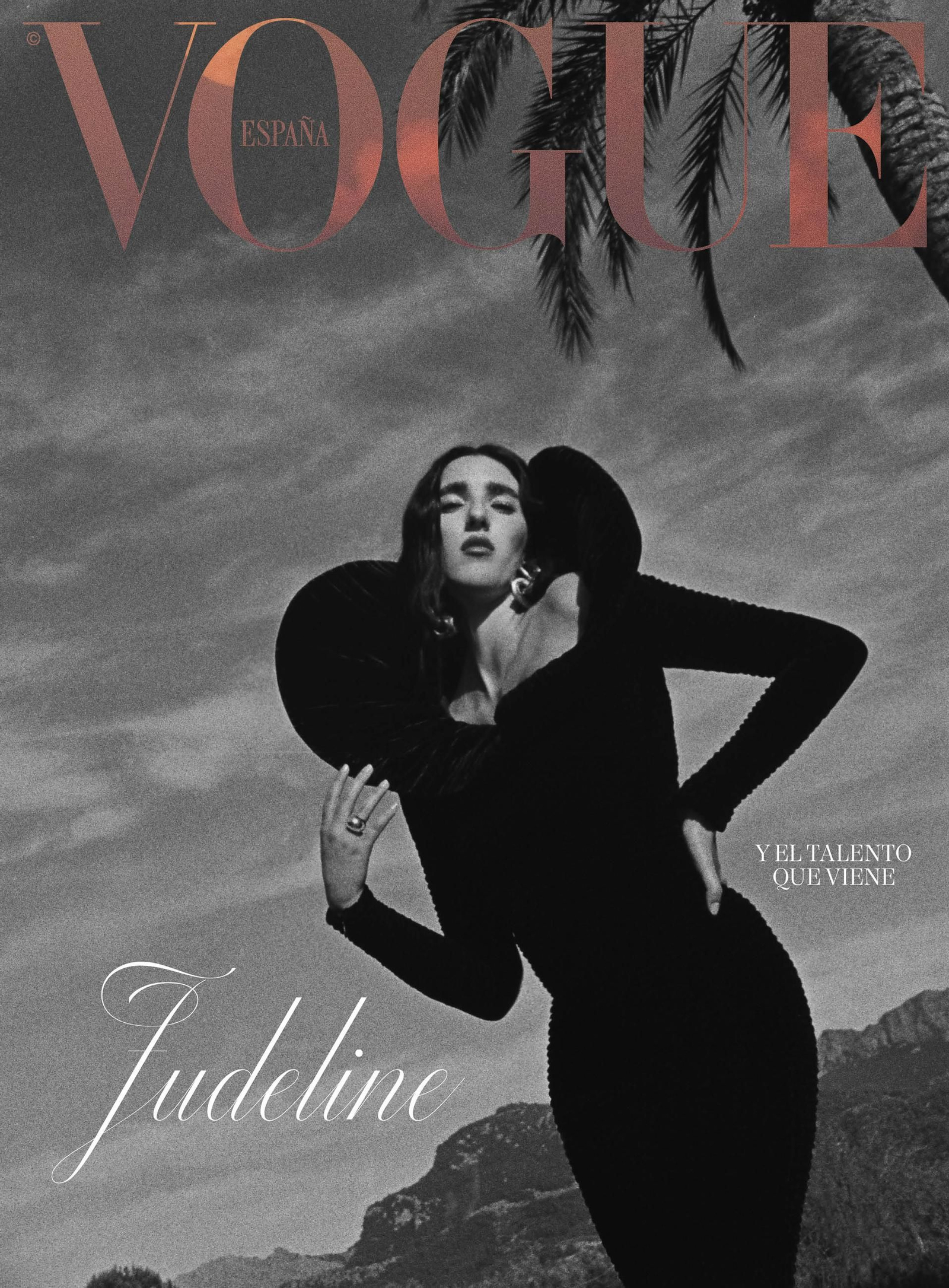 Judeline en la portada de enero 2026 de Vogue España