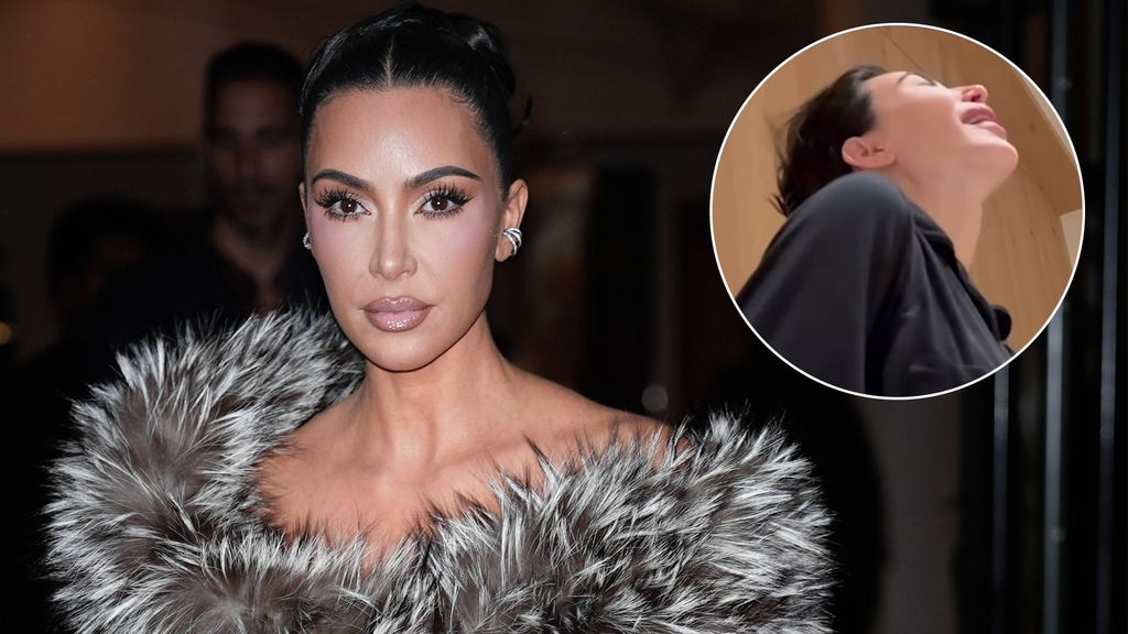 Kim Kardashian rompe en llanto mientras se preparaba para su examen de labarra
