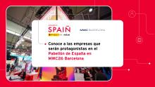 Seleccionadas las 49 empresas que llevarán la innovación tecnológica al Pabellón de España de MWC Barcelona 2026