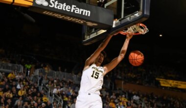 dobles figuras en otra amplia victoria de Michigan