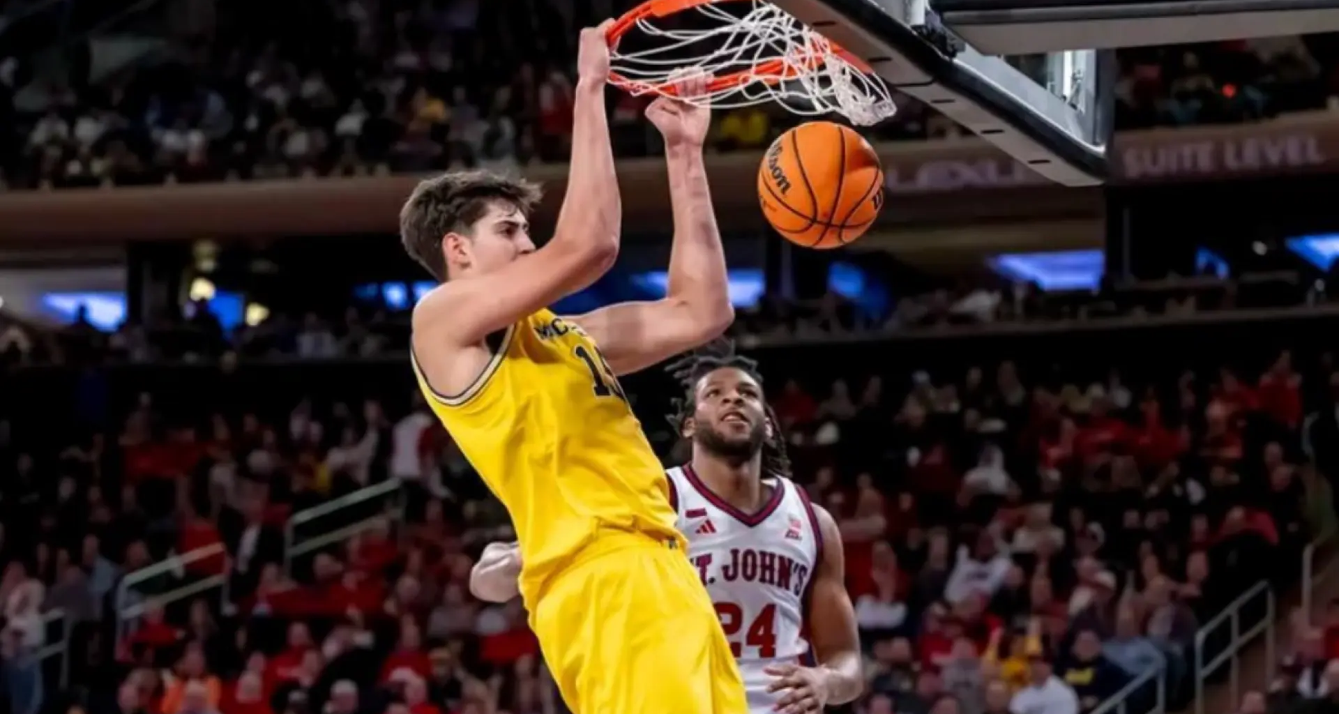 Otro partidazo del aragonés Aday Mara con Michigan