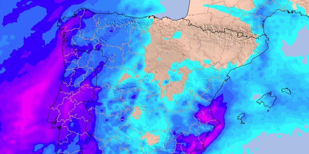 lluvias fuertes, tormentas y nieve en estas zonas