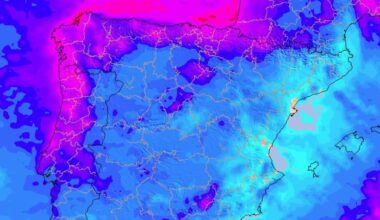 lluvias y nevadas en estas zonas