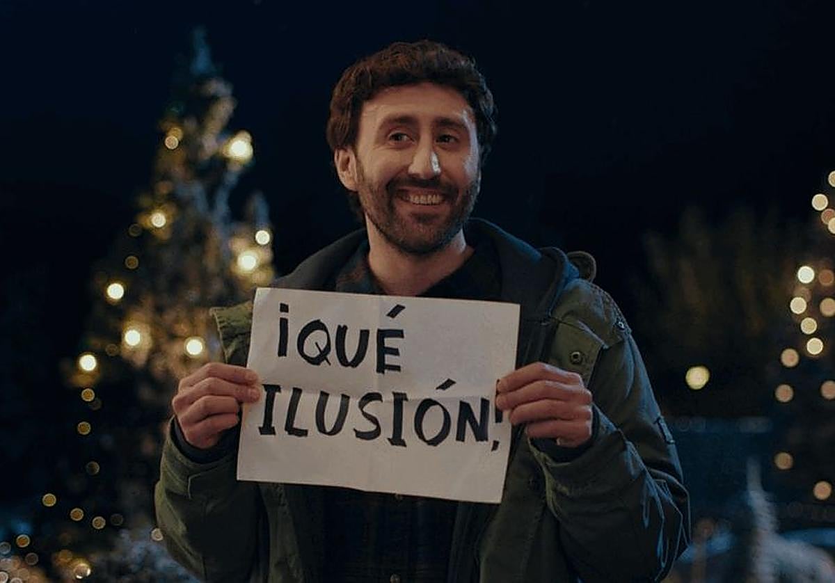 El actor vizcaíno que trabaja en una escape room en Madrid y protagoniza el anuncio de Navidad de la ONCE