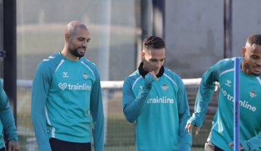 Amrabat se entrena y mira al Betis