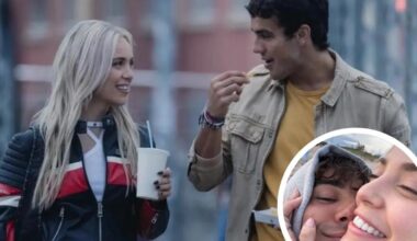 de conocerse en el rodaje de la película 'Ídolos' a presumir de su relación