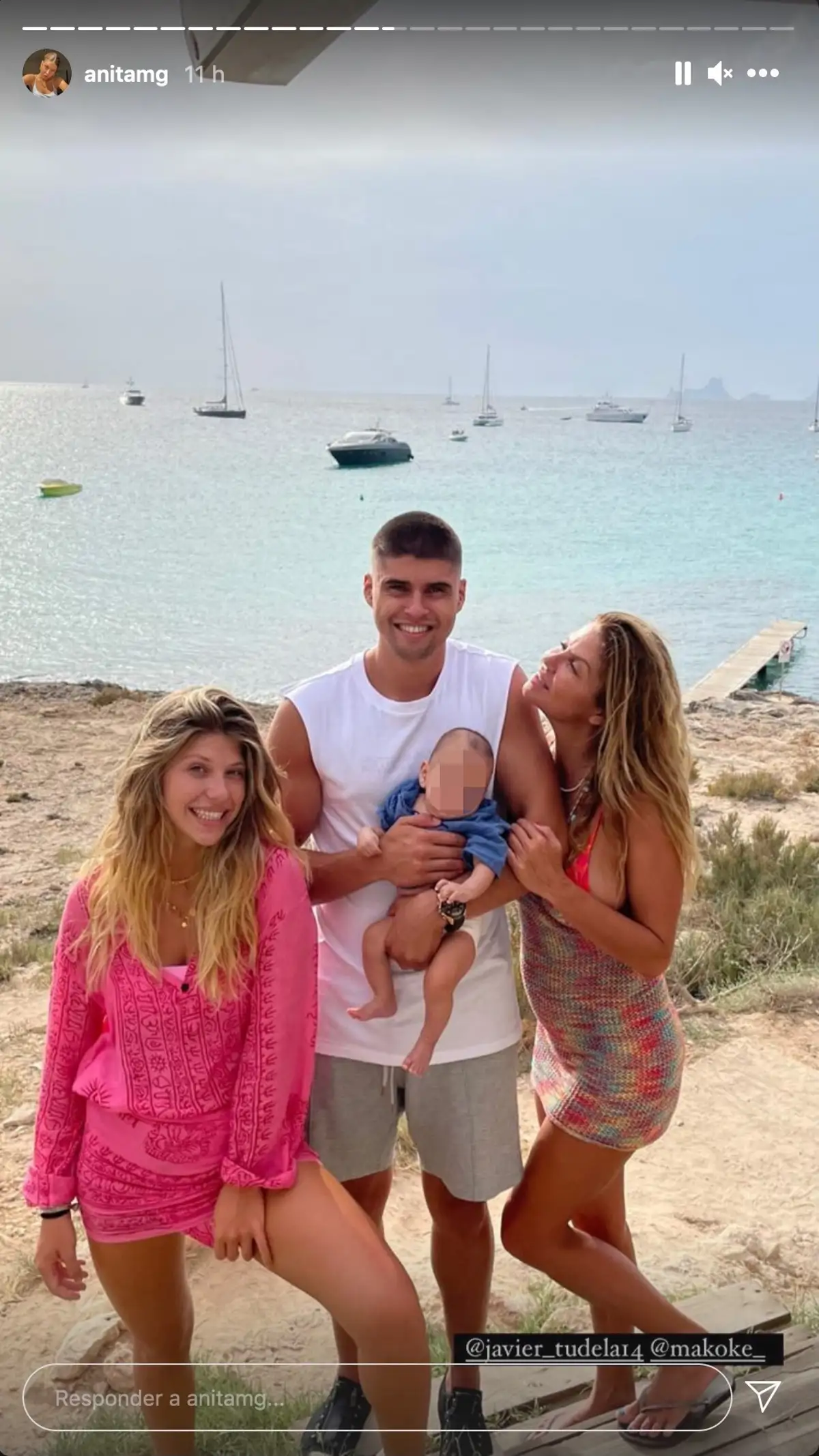 Anita Matamoros Makoke Javier Tudela