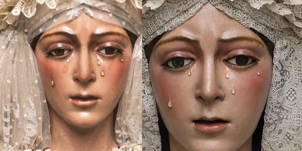 El antes y el después de la Macarena tras la restauración de Pedro Manzano