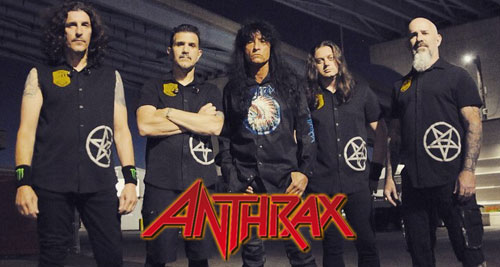 ANTHRAX filman nuevo vídeo. Fechas de BEAT. Más bandas a Kabiefest.