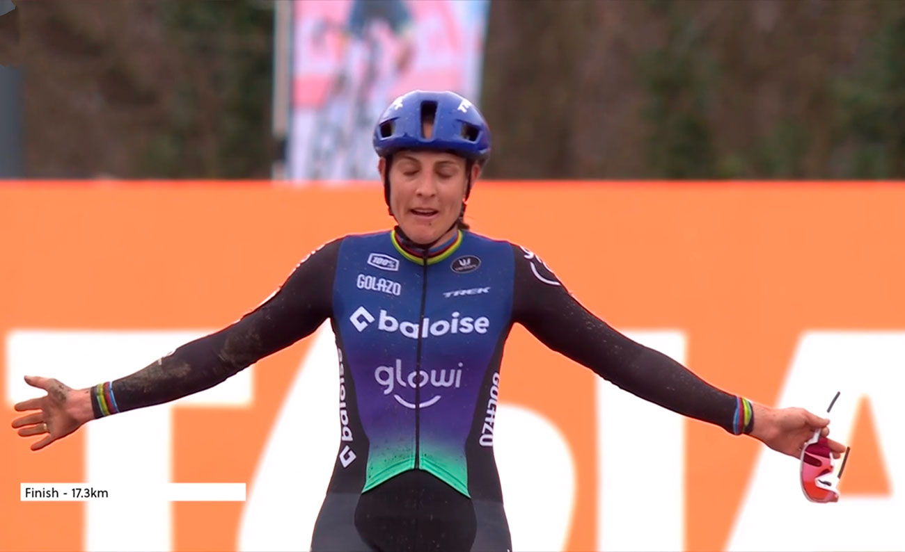 Lucinda Brand arrasa en Namur, Pieterse roza el podio y Neff da destellos de poder brillar