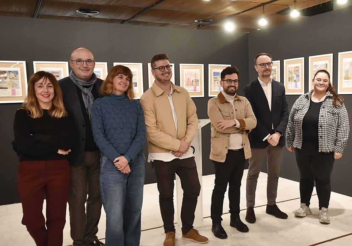 La inauguración de la exposición de trabajos de arquitectura de LA VERDAD, en imágenes