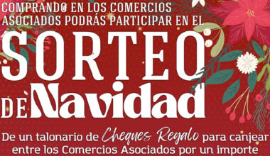 La Asociación de Comerciantes de Crevillet pone en marcha un Sorteo de Navidad con 2.400 euros en premios y que cuenta con el apoyo de la Concejalía de Comercio