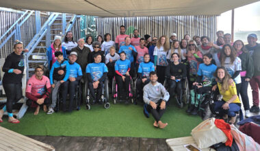 El XXIII Encuentro B-Life de Surf Adaptado combinó deporte, inclusión y alegría en la playa de Las Redes