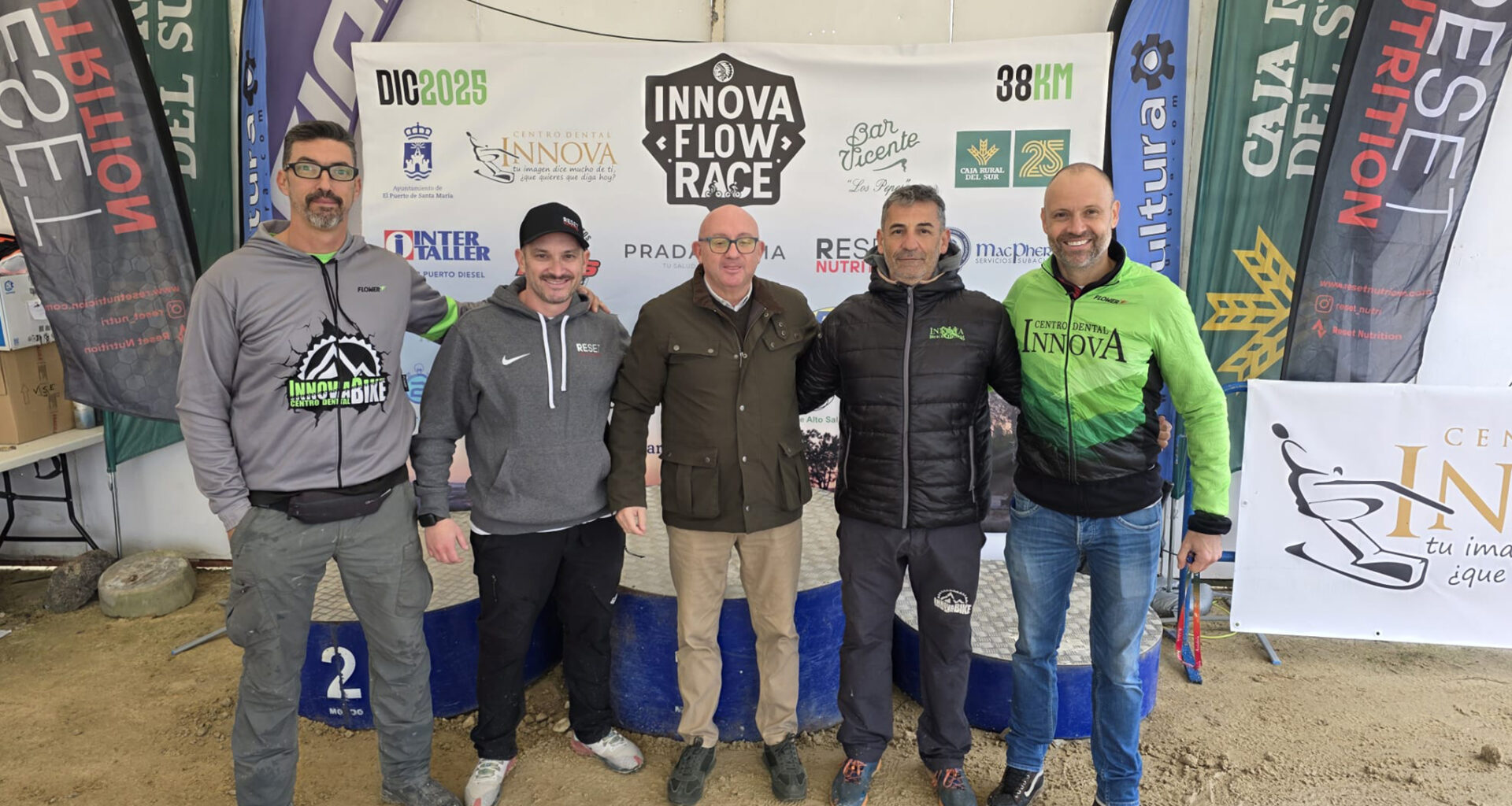 El Puerto de Santa María ha acogido con éxito la primera edición de la Innova Flow Race en la Sierra de San Cristóbal