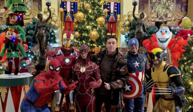 La Programación Navideña de El Puerto continúa este domingo con los Superhéroes y la magia de Disney en el Edificio San Luis