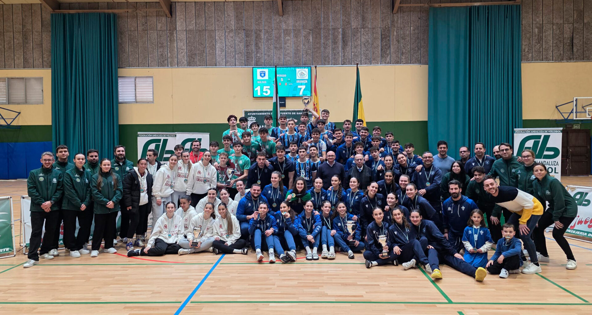 El Puerto acoge el Campeonato de Andalucía Junior de Voleibol y refuerza su proyección deportiva