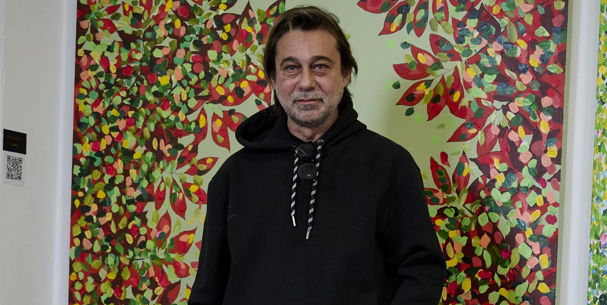 "No tengo mujer, no tengo hijos. Tengo todo el tiempo del mundo para pintar"