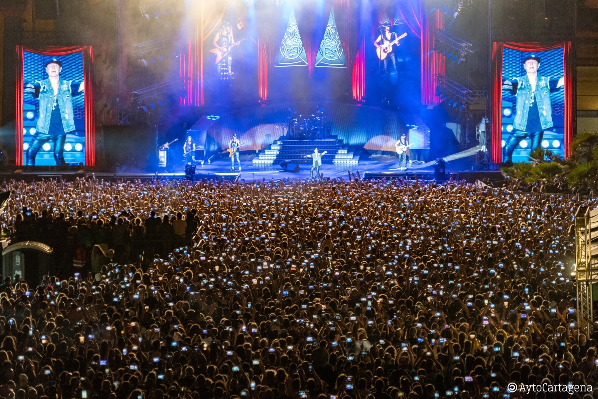 Ediciones anteriores del Rock Imperium. - Foto: AYTO CARTAGENA