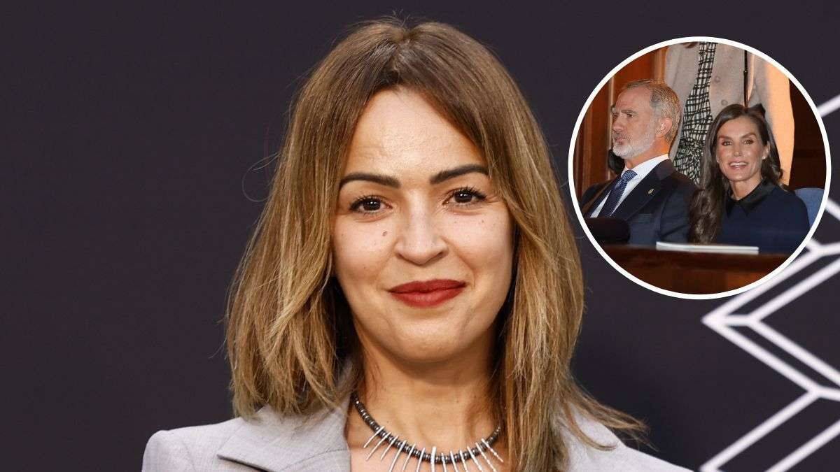 Verónica Sánchez relata cómo acabó en el cine con los reyes Felipe y Letizia por una 'encerrona' de su amigo Luis Alegre