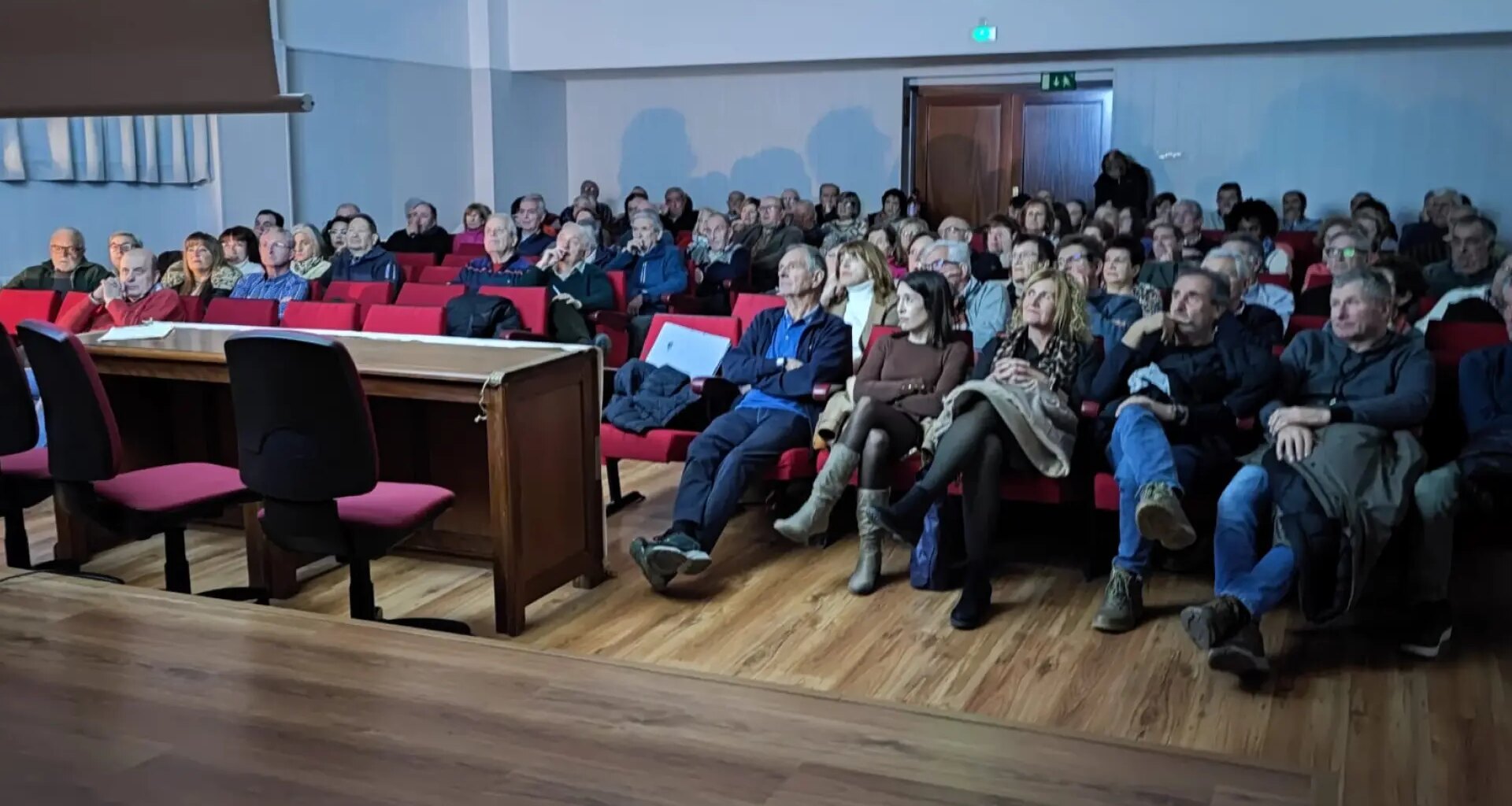 Charla de arquitectura popular en el Serrablo
