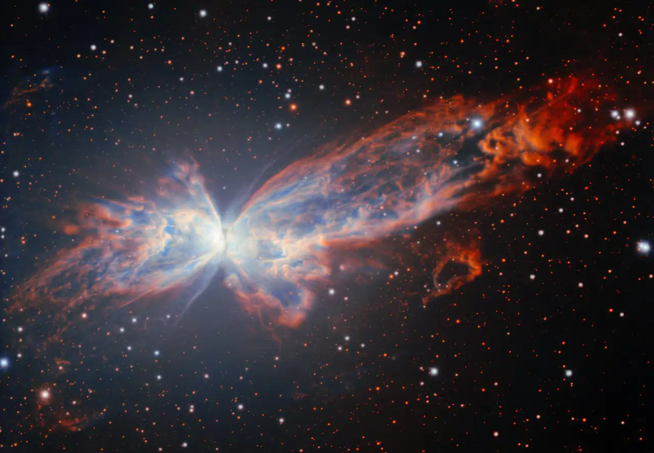 Así es la Nebulosa Mariposa 