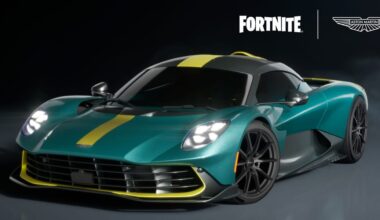 El Aston Martin Valhalla llega por Navidad a Fortnite y Rocket League ¿Listos para jugar con estilo?