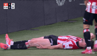 Aymeric Laporte, lesionado en el Athletic-Atlético.