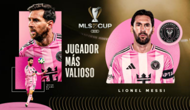 También gana esto: Leo Messi es el MVP de la MLS Cup 2025 presentada por Audi