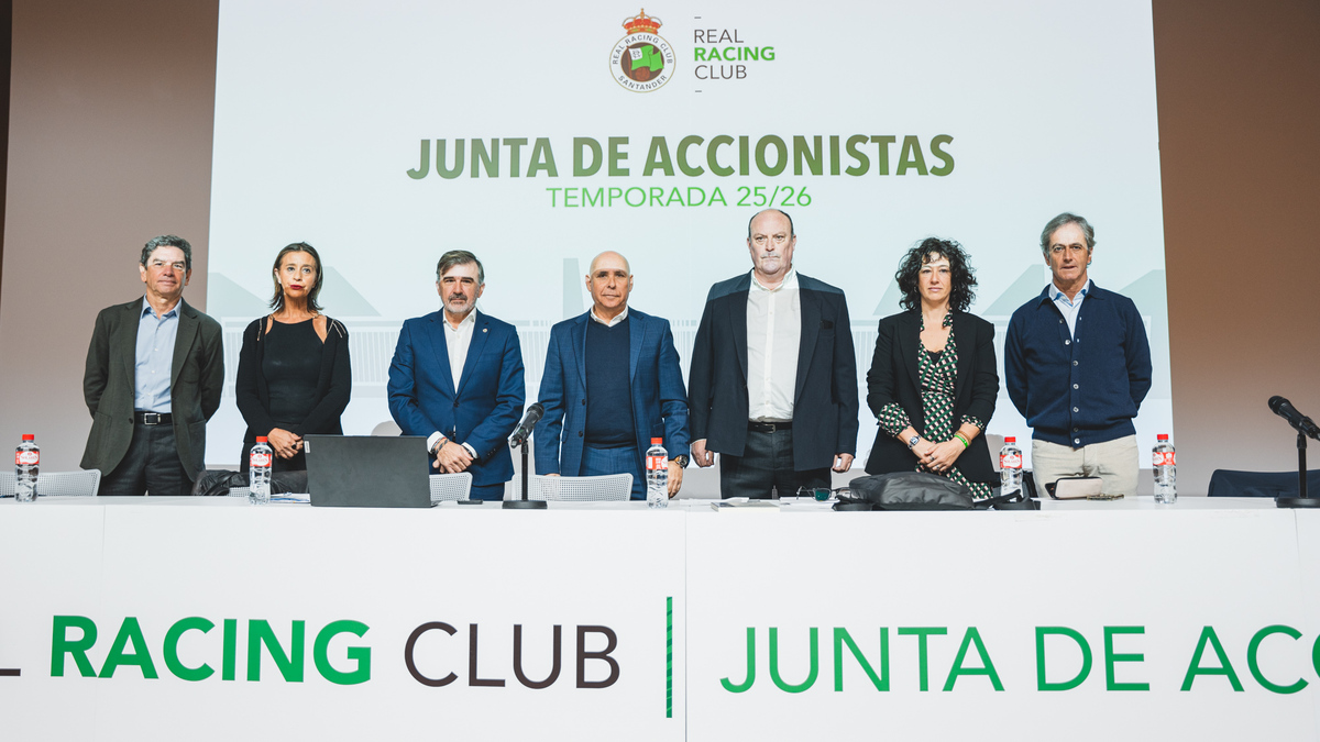 La Junta General de Accionistas respalda por unanimidad la gestión del Consejo de Administración del Racing | Real Racing Club