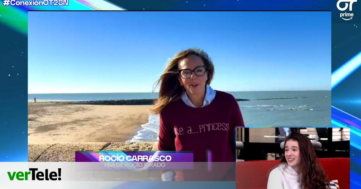 Rocío Carrasco se coló en 'OT 2025' con mensaje a Cristina, que elogió a Rocío Jurado: "Hacía cosas revolucionarias"