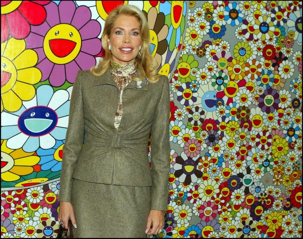 Begum Inaara Aga Khan en París, en el año 2002, dos años antes de su divorcio con el Aga Khan