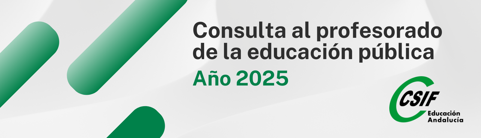 CSIF | Consulta al profesorado de la enseñanza pública