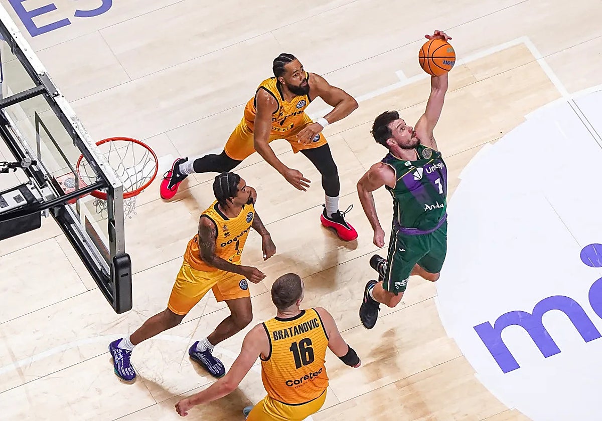 El Unicaja, de vuelta a Oostende con los deberes casi hechos