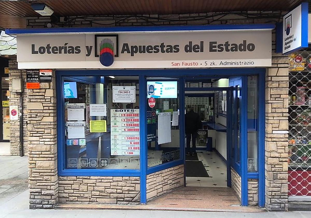 La Primitiva deja 1,3 millones de euros en Basauri: comprobar resultados del 27 de diciembre