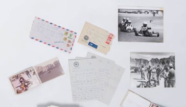 A subasta una colección de cartas personales de Ayrton Senna y Enzo Ferrari