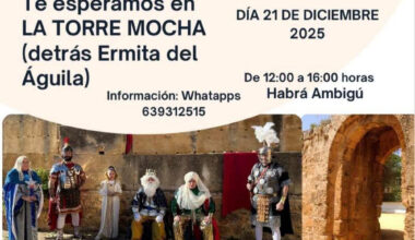 Belén viviente en el Castillo de Alcalá