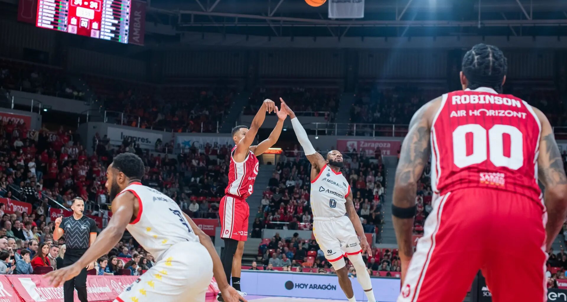 ¿Es sostenible la súbita mejoría desde el triple del Casademont Zaragoza? - heraldo.es