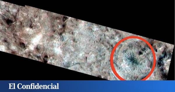 En 1998, la NASA encontró una 'araña' en una luna de Júpiter: por fin sabemos qué es - El Confidencial
