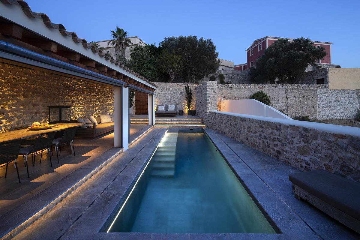 Restauración de la Casa XI, en Dalt Vila