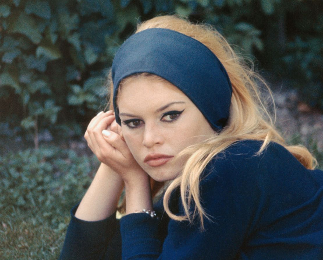 Brigitte Bardot en el rodaje de la película 