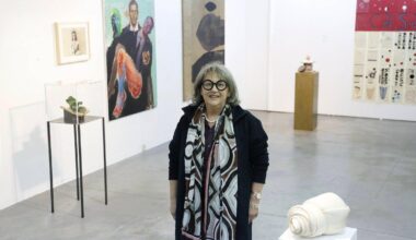 Asunta Rodríguez en la galería Trinta.