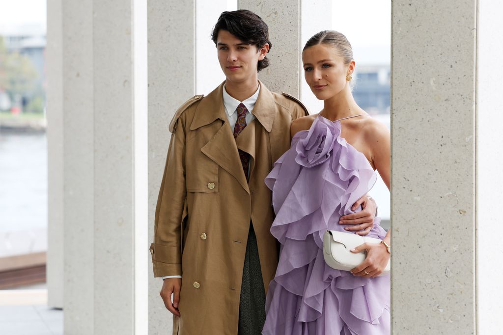 Nicolás de Dinamarca y Benedikte Thoustrup en la Semana de la Moda de Australia