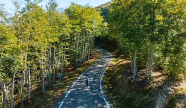 Una ruta en bici preciosa que va de San Sebastián hasta Pamplona.